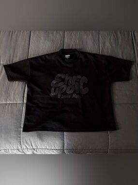 Euphoric777 ‘Smile More` Boxy T-Shirt